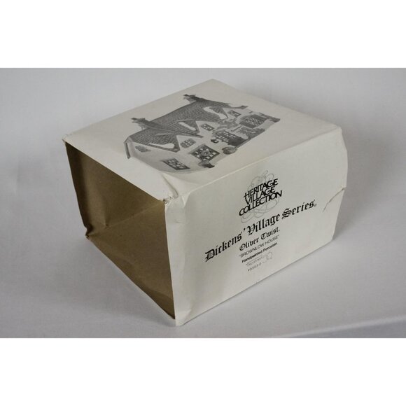 Department 56 Brownlow House Oliver Twist Dickens Village Christmas #55530 w Box - Picture 8 of 8